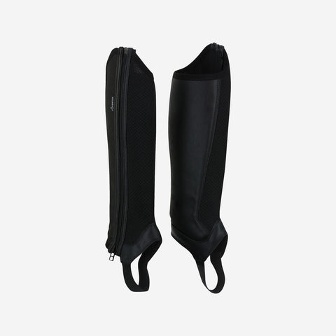 Kids' Horse Riding Mesh Half Chaps 100