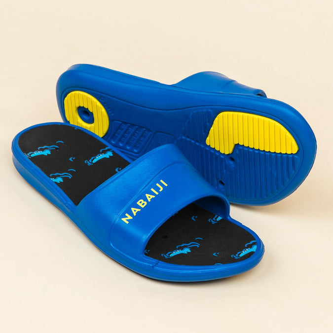 KIDS POOL SANDALS SLAP 500 Derby PRINT, photo 5 of 4