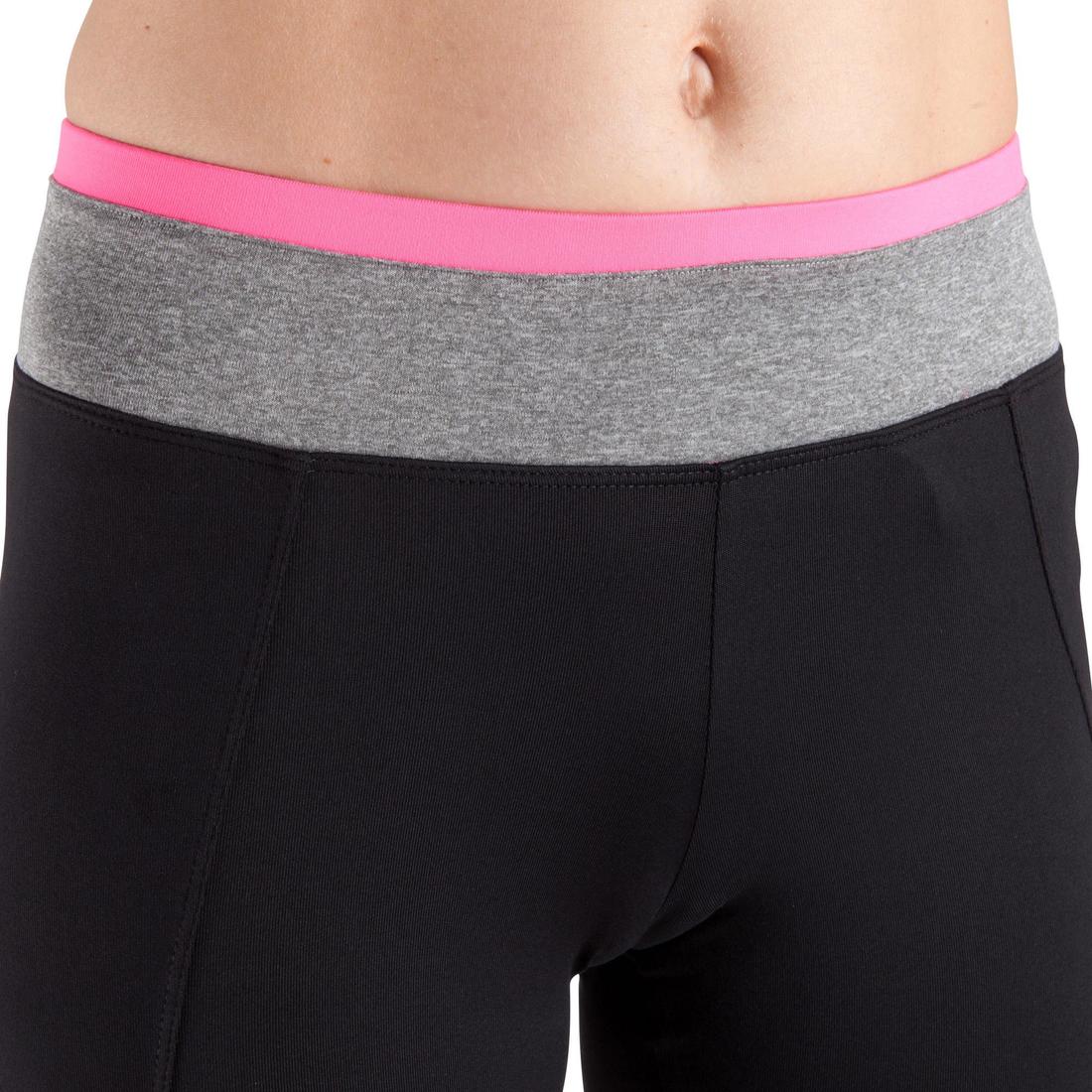 Energy Women's Fitness Leggings - with / Contrast Waistband
