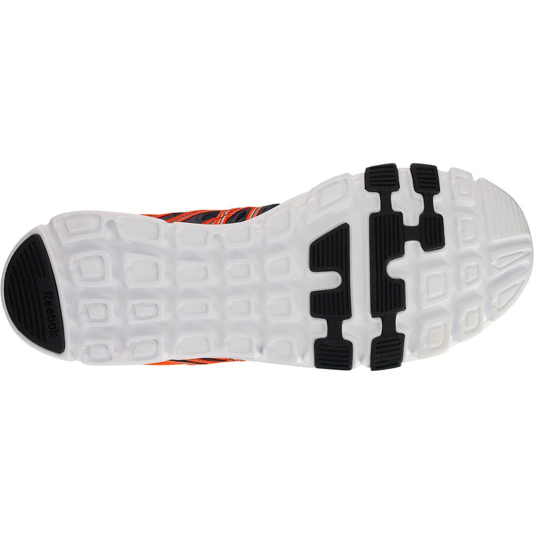 Yourflex men's active walking shoes blue/red