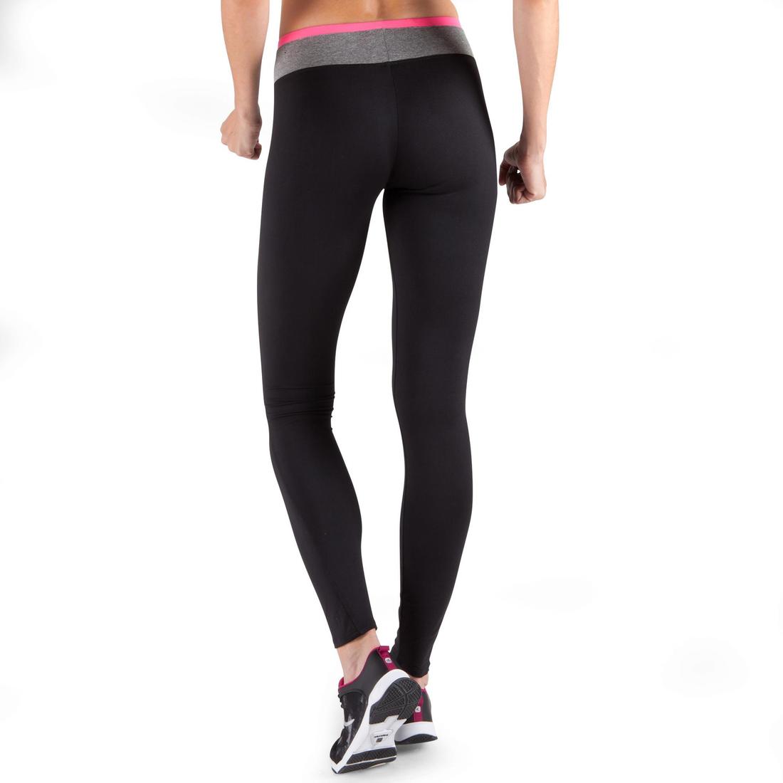 Energy Women's Fitness Leggings - with / Contrast Waistband