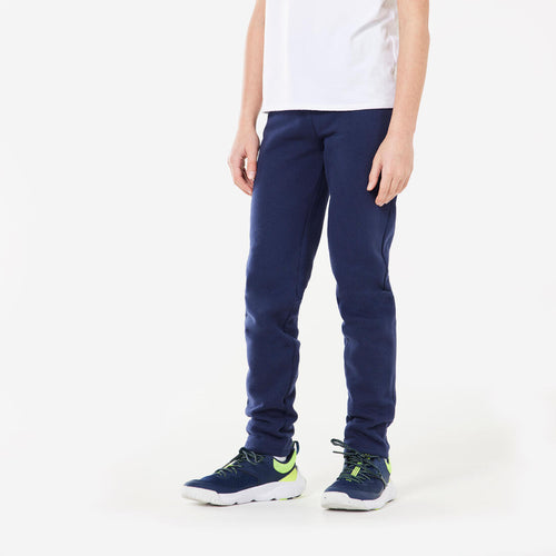 





Kids' Warm Brushed Jersey Jogging Bottoms - Navy