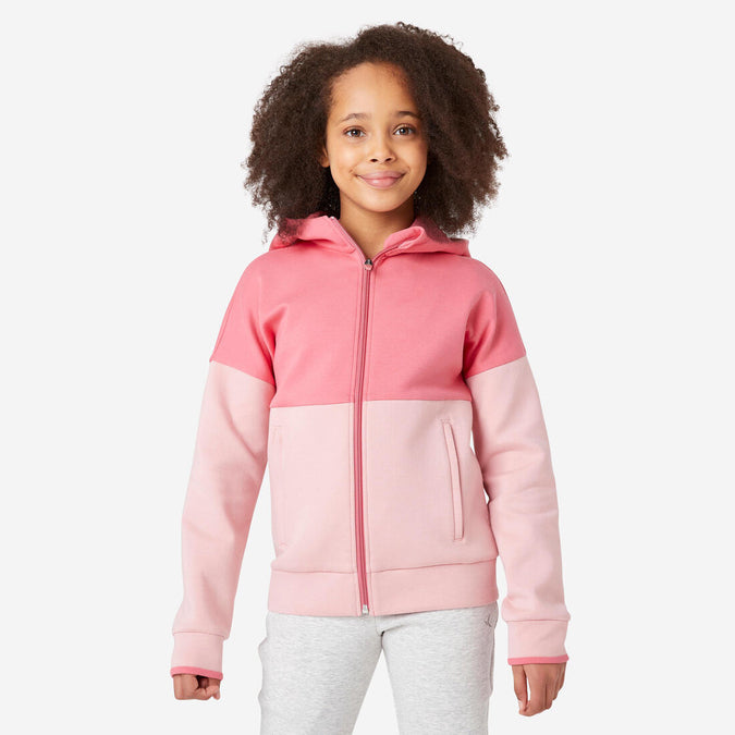 





Kids' Breathable Zip-Up Cotton Hoodie 900 Marl, photo 1 of 6