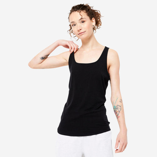 





Women's Slim-Fit Fitness Crew-Neck Tank Top