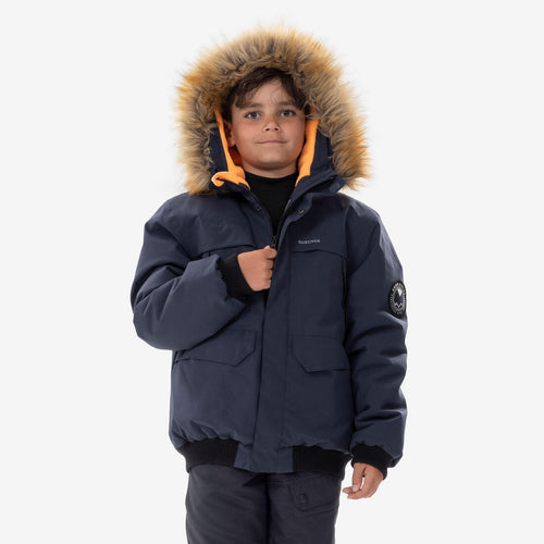 





KIDS’ WARM AND WATERPROOF HIKING JACKET - SH100 -6.5°C - 7-15 YEARS