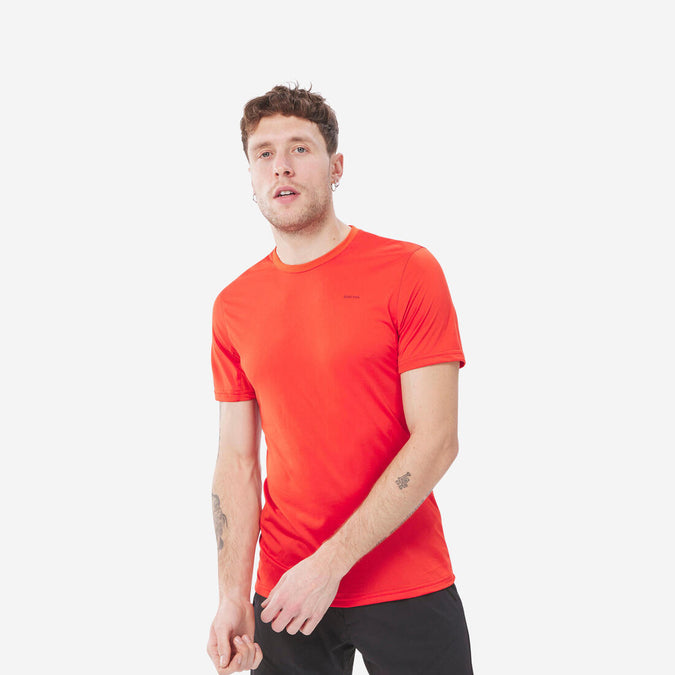 





Men's Hiking Synthetic Short-Sleeved T-Shirt  MH100, photo 1 of 4