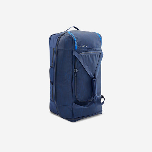 





Large football travel suitcase, blue