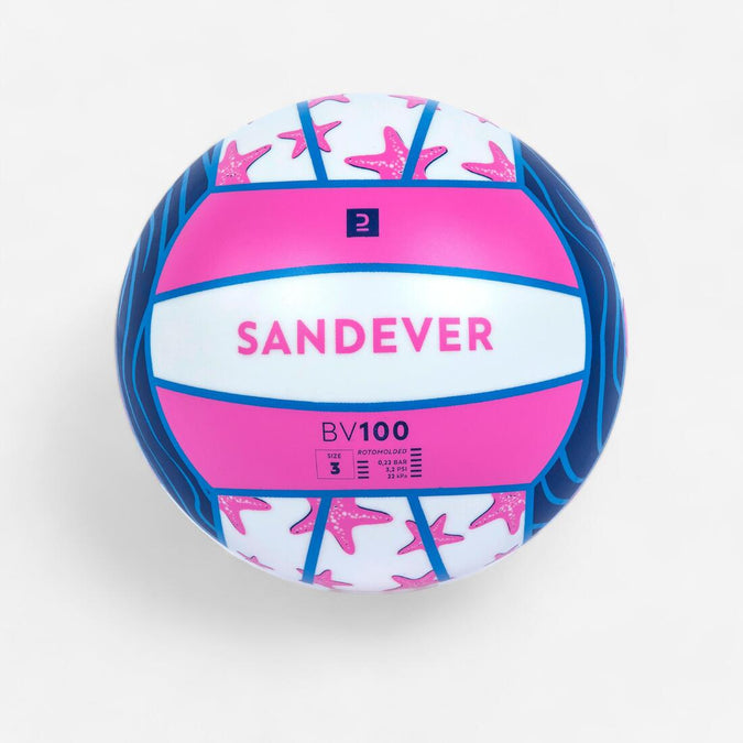 





Beach Ball BV100 Fun Size 3 - Blue and Pink Star, photo 1 of 5