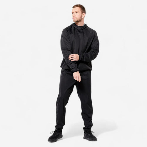 





Hooded Sweatsuit Performance - Black