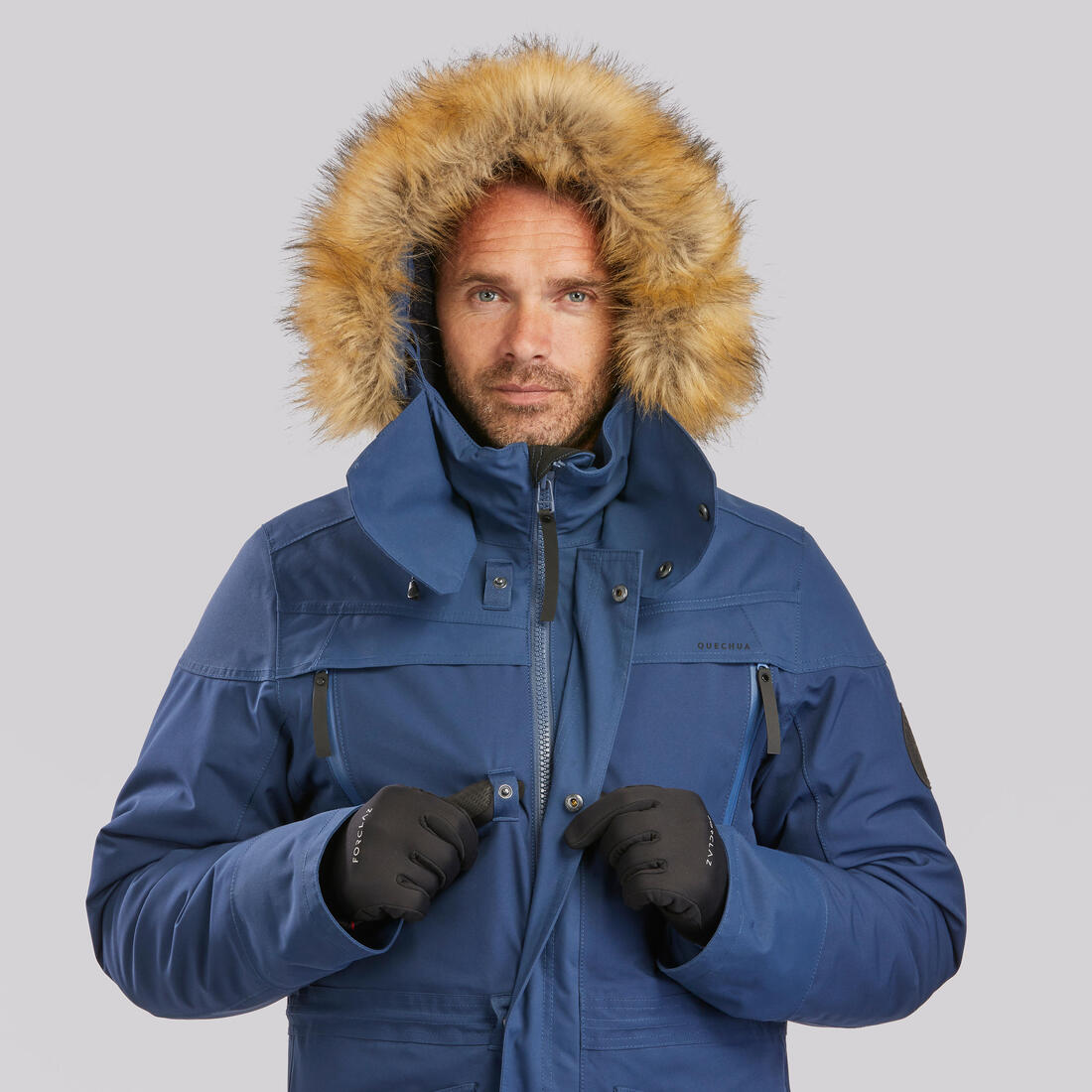Men’s Winter Waterproof Hiking Parka - SH900  -20°C