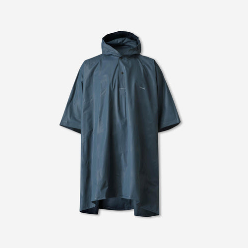 





Hiking Rain Poncho - FORCLAZ MT 50 - 10 L - GREY