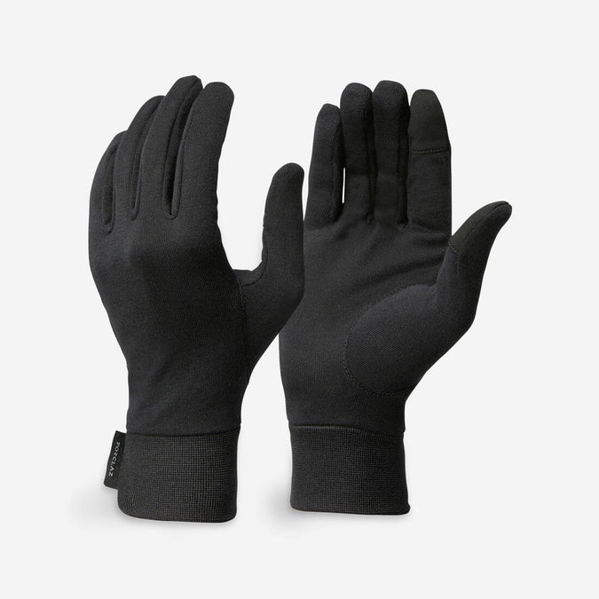 





Adult Mountain Trekking Silk Liner Gloves - MT 500 Black, photo 1 of 3