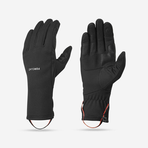 





Mountain trekking tactile stretch gloves - MT500 - black