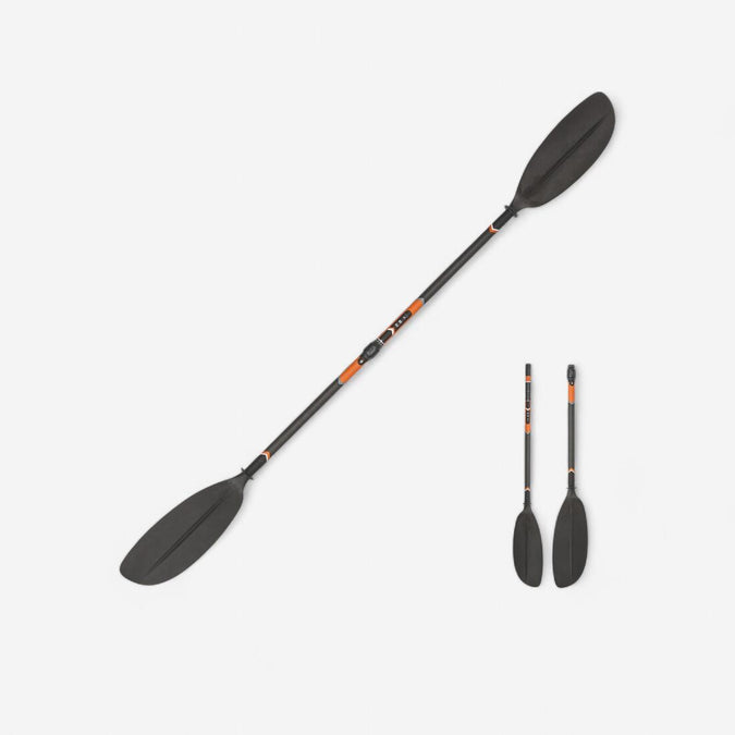 





Kayak carbon-plastic separable-adjustable 2-section paddle 210–220cm - X500, photo 1 of 19