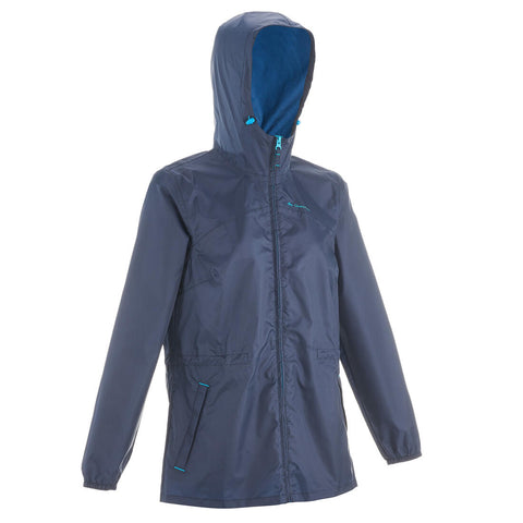 





Women's Windproof and Water-repellent Hiking Jacket - Raincut Full Zip