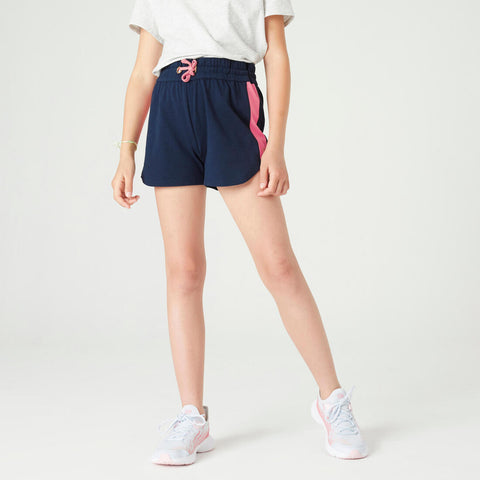 





Girls' Multisport Cotton Shorts