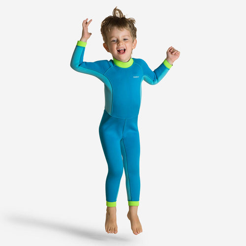 





Young Kids' Swimming Neoprene Wetsuit - TI WARM - Blue