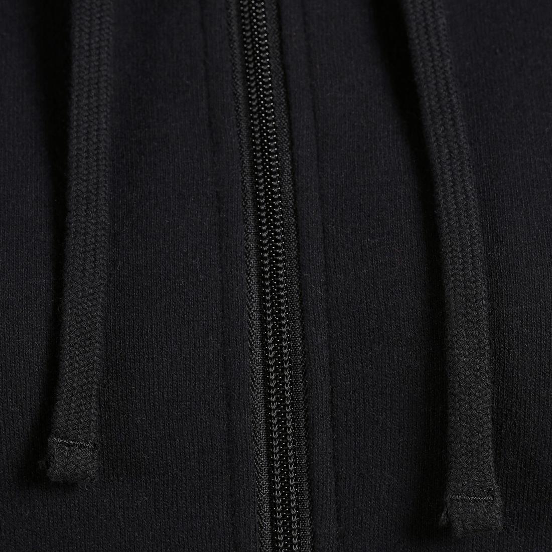 520 Women's Pilates & Gentle Gym Hooded Jacket - Black