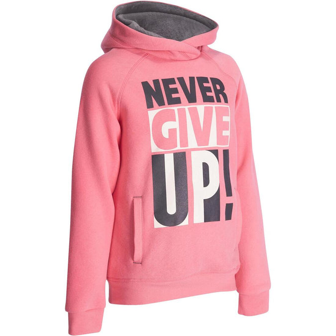 





Girls' Warm Zip-Up Hooded Gym Sweatshirt Print, photo 1 of 13