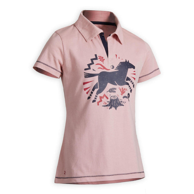 





Horse Riding Short-Sleeved Polo Shirt 100, photo 1 of 4