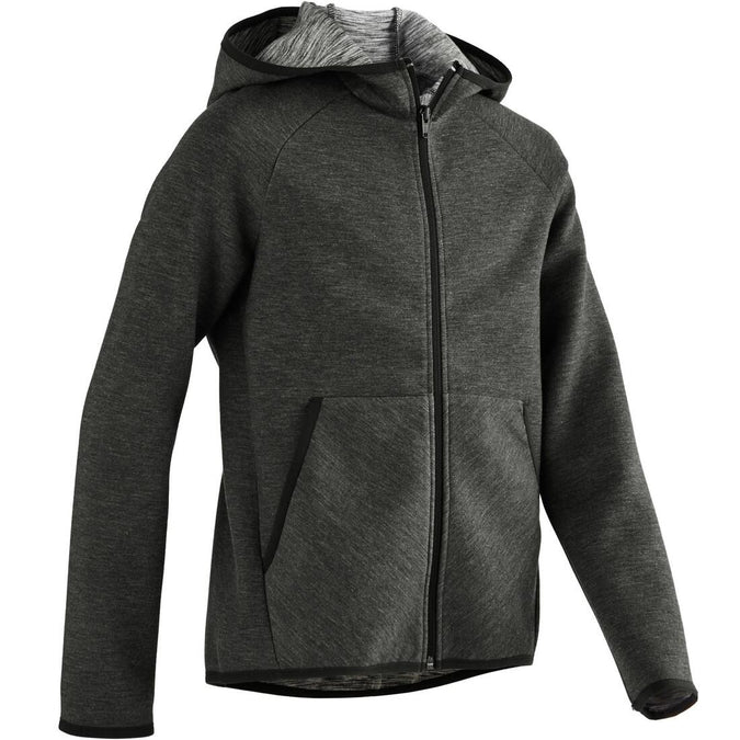 





Boys' Gym Jacket Spacer 500 - Dark Grey, photo 1 of 6