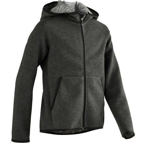 





Boys' Gym Jacket Spacer 500 - Dark Grey