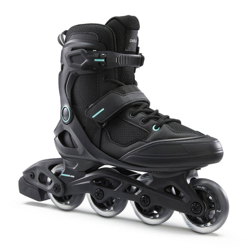 





Adult Inline Fitness Skates FIT100 - Black/Mint