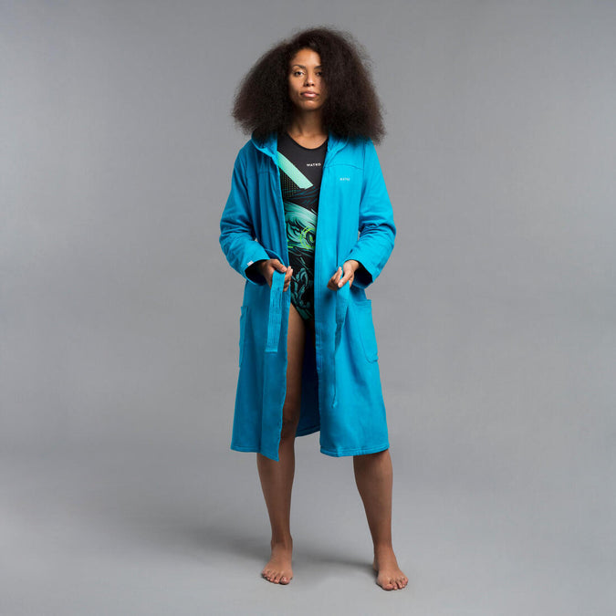 





UNISEX COTTON POOL BATHROBE BLUE, photo 1 of 6