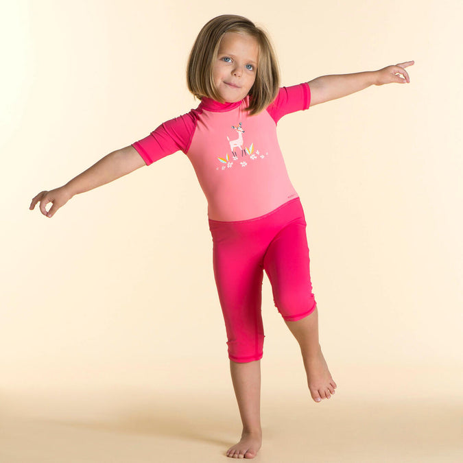 





Baby / Kids' Swimming Short Sleeve UV-Protection Suit Print, photo 1 of 3