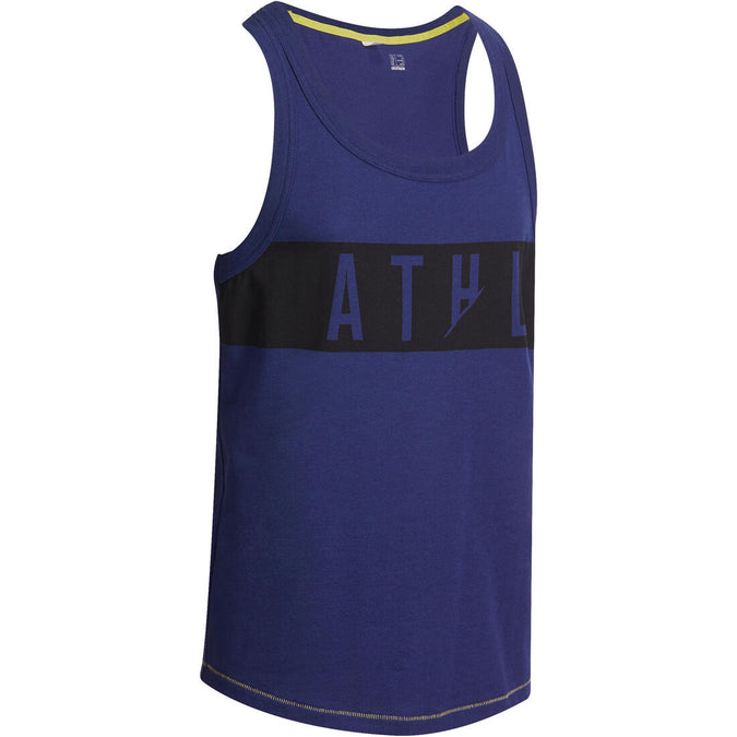 





Active Team Regular-Fit Micro-Perforated Fitness Tank Top - Dark Blue, photo 1 of 11