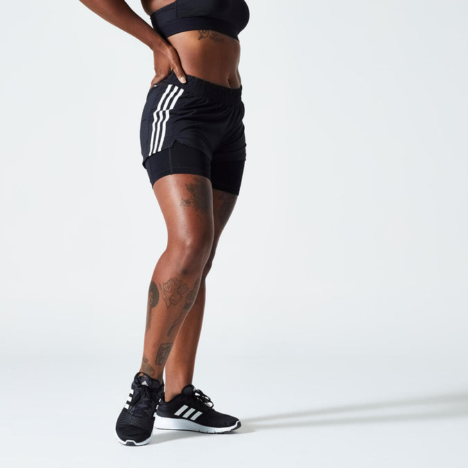





Women's 2-in-1 Cardio Fitness Shorts Pacer 3S, photo 1 of 4