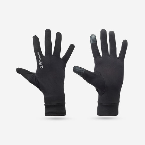 





KIPRUN Warm 100 Running touchscreen gloves - black