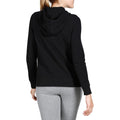 520 Women's Pilates & Gentle Gym Hooded Jacket - Black