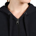 520 Women's Pilates & Gentle Gym Hooded Jacket - Black
