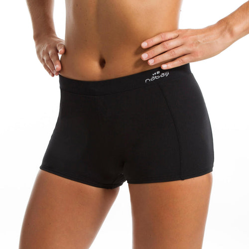 





Women's Aquafitness Shorty Swimsuit Bottoms Anny - Black