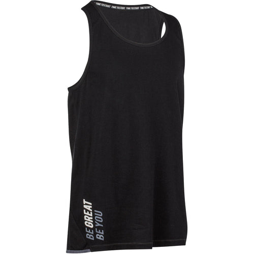 





Gym & Pilates Micro-Perforated Tank Top - Black