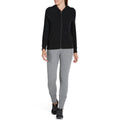 520 Women's Pilates & Gentle Gym Hooded Jacket - Black