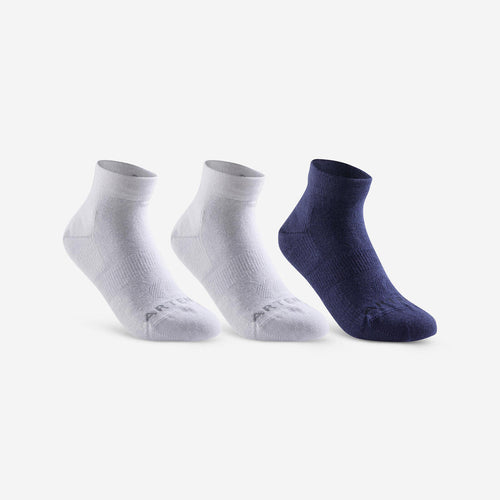 





Kids' Mid Tennis Socks Tri-Pack RS 160