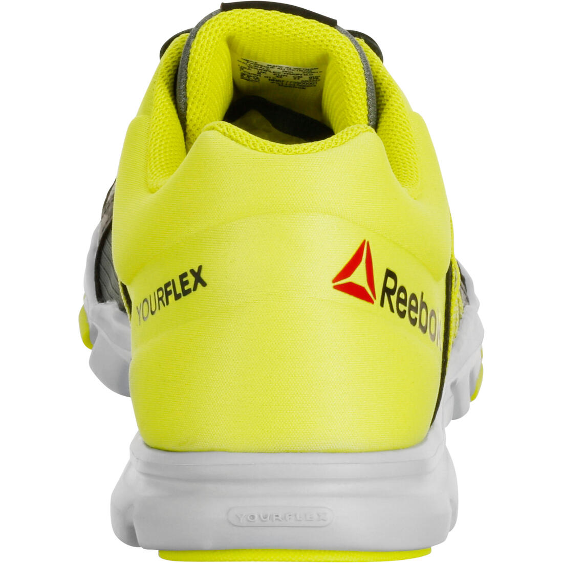 Yourflex Men's Fitness Walking Shoes - Grey/Yellow