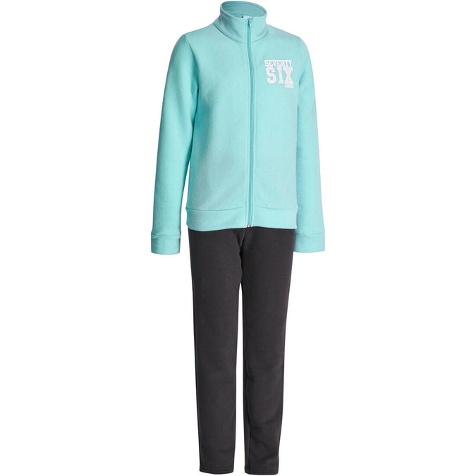 





Warm'y Zip Girls' Zip-Up Fitness Tracksuit, photo 1 of 15