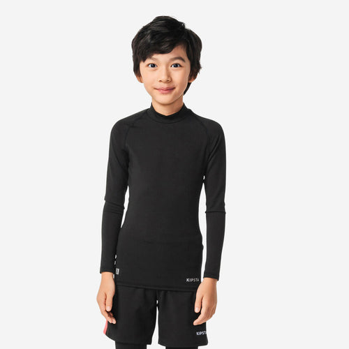 





Kids' Football Base Layer Top Black - 100 Series