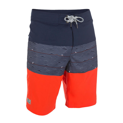 





Guethary Ocean men’s long swimming shorts - red