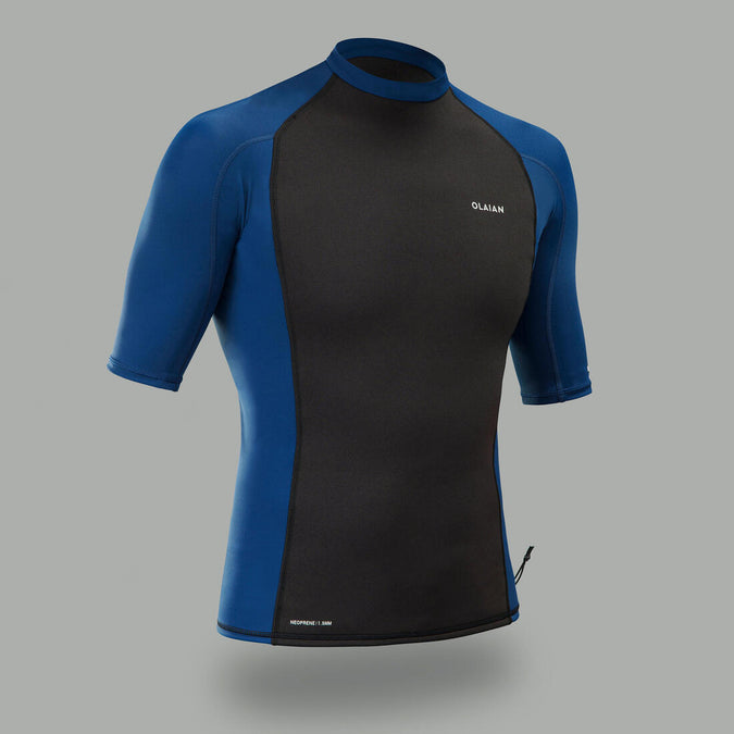 





Men's surfing short-sleeved neoprene thermal anti-UV T-shirt top., photo 1 of 8