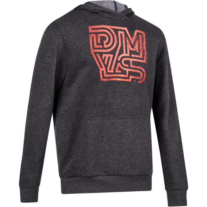 





Men's Hooded Gym & Pilates Sweatshirt - Dark Grey, photo 1 of 14