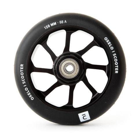 





120 mm Alu Core PU Freestyle Scooter Wheel - Black/Sand