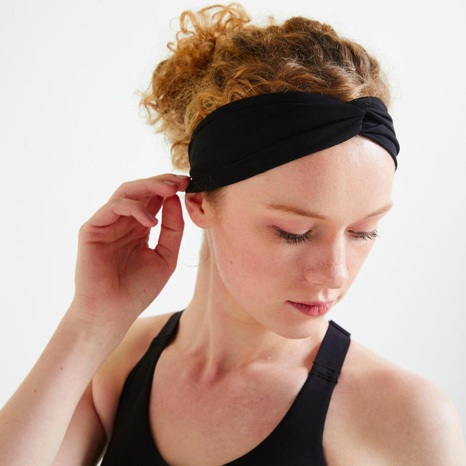 





Women's Cardio Fitness Headband with Elastic - Black, photo 1 of 4