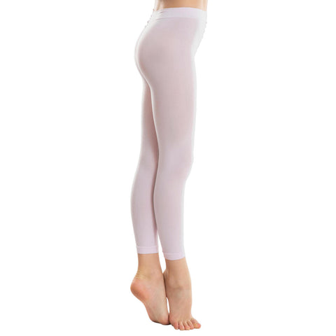 Buy Hamkan Women Opaque Full Length Fleece Lining Footed Thermal Tights  Winter Dance Warm Stockings Convertible Leggings Tights (Nude) Online at  desertcartKUWAIT