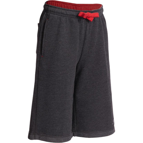 





Boys' Gym Shorts - Black/Red