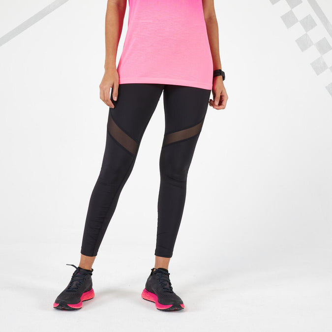 





WOMEN'S RUNNING TIGHTS WITH KIPRUN SUPPORT - BLACK, photo 1 of 8