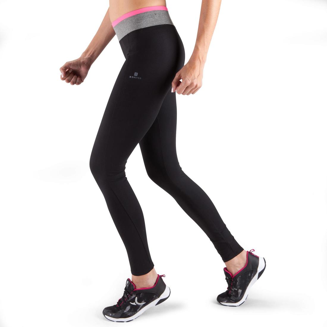 Energy Women's Fitness Leggings -  with / Contrast Waistband